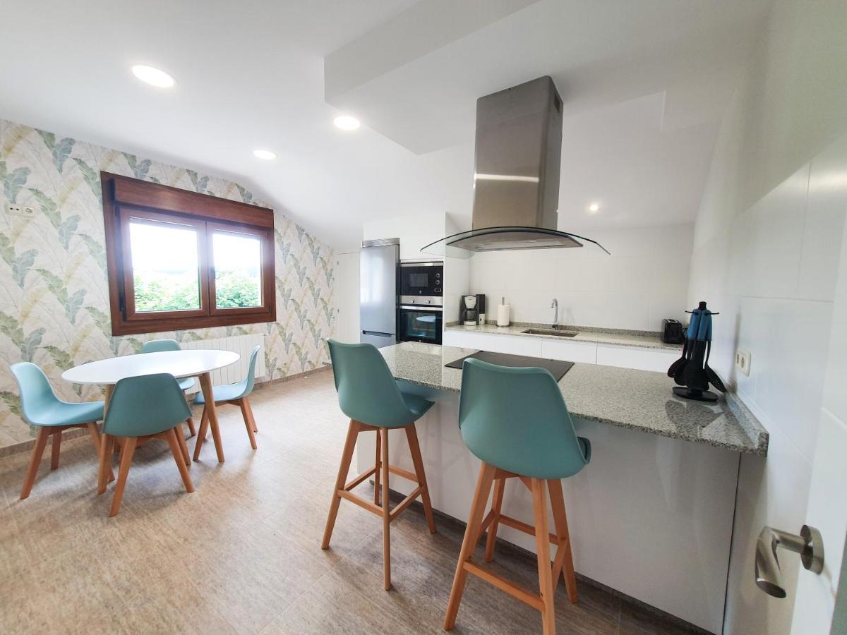 Apartamento A Casa Da Feira Pontevedra Bagian luar foto